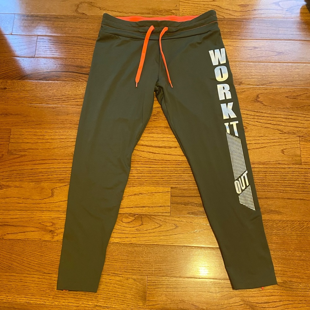Army Green Workout Leggings